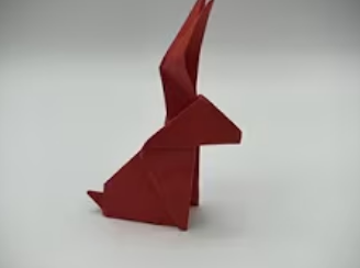 Origami Rabbit   2023 Year of the Rabbit