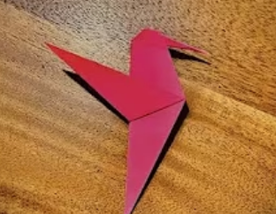 Origami Hummingbird.
