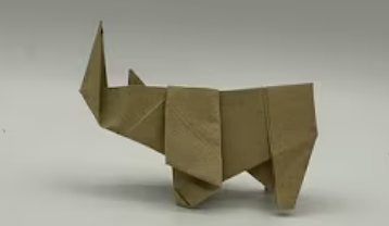 Origami Rhino