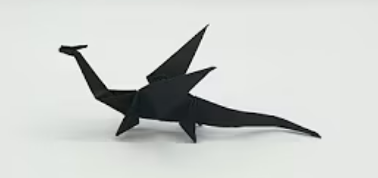 Easy Origami Dragon