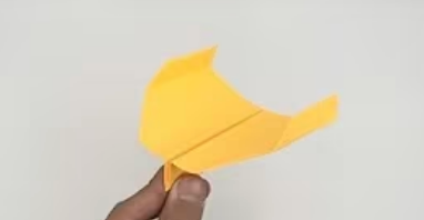 Origami Boomerang Airplane
