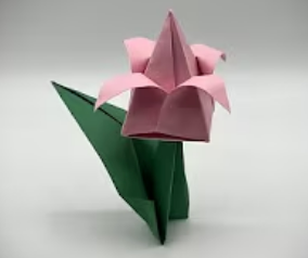 Origami Tulip