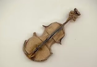 Origami Violin.  Part 2